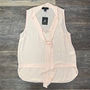 NWT Atmosphere pink sleeveless blouse top shirt size 10 B175